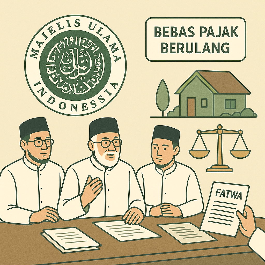 MUI Tegaskan: Tanah dan Rumah Tinggal Tak Dikena Pajak Berulang dalam Fatwa Pajak Berkeadilan