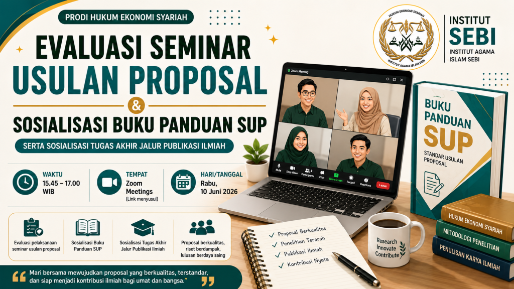 Menata Kualitas Penelitian Sejak Awal: Prodi HES Gelar Evaluasi SUP dan Sosialisasi Pedoman Akademik