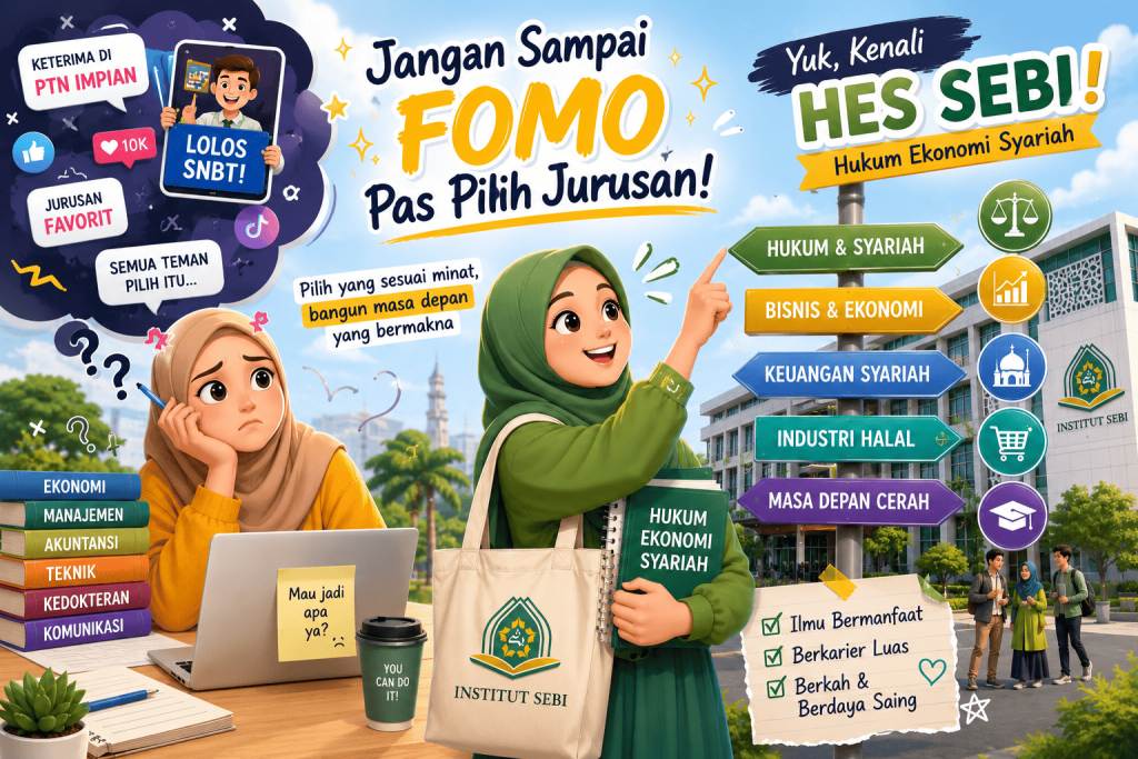 Jangan Sampai FOMO Pas Pilih Jurusan! Bisa Jadi yang Lagi Viral Belum Tentu Cocok Buat Kamu